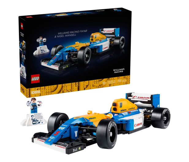 LEGO Icons 10353 Williams Racing FW14B i Nigel Mansell - 1308168 - zdjęcie 2